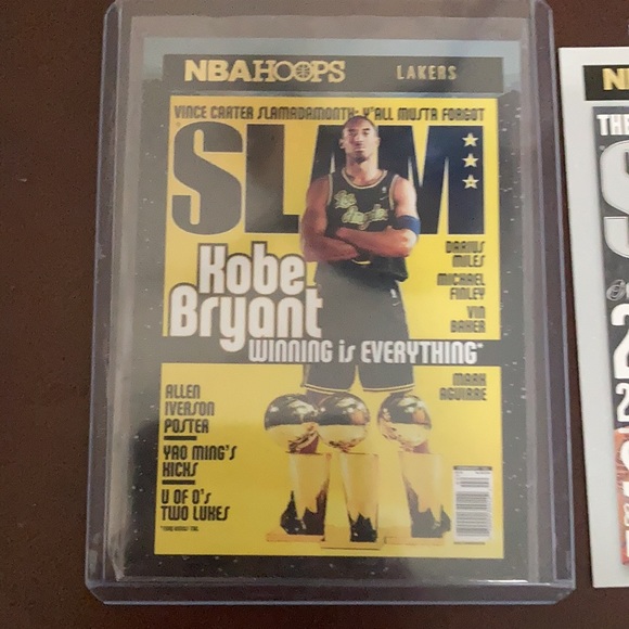 Kobe Bryant and Shaq slam basketball cards - Picture 2 of 5